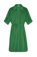 cassandre Robe chemise vert olive