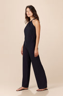 celie Black sleeveless jumpsuit