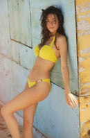 dalva Top de bikini balconette con joyas de sol