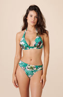 donia Top de bikini push-up estampado PRIMAVERA