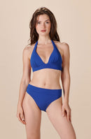 donia Haut de swimsuit triangle push-up ocean