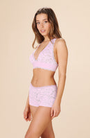 girly Soutien-gorge brassière en dentelle pink