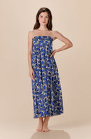 jaya Long flared skirt in GOTCHA print voile