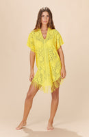 jesse Sun lace poncho tunic