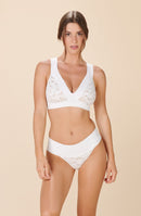 tanais Tanga in lace and bonded foam