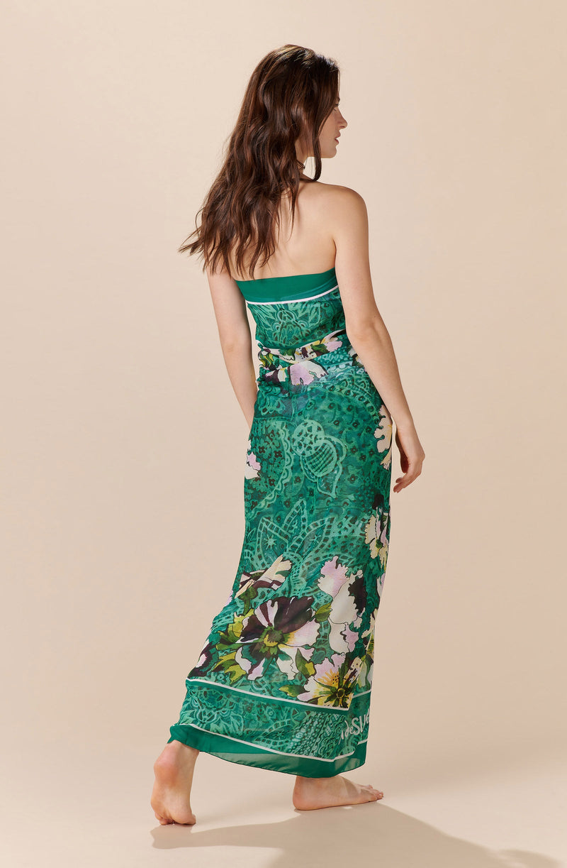 yka Printed sarong PRIMAVERA