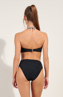 baoba Bandeau swim top swimsuit black with laces