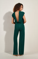 codou Open-back bamboo jumpsuit