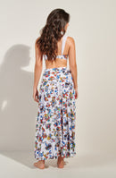 jaya Long skirt in lightweight printed voile WONDERLAND