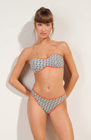 mathis bottoms swimsuit low cut print swimwear SIGNATURE