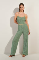 paige Almond pants in lace and lurex