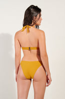 tibam stocking swimsuit ochre jewelled bathing suit