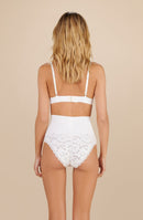 betty triangle bra blanc foam lace