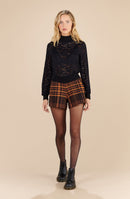 suzel TARTAN shorts