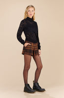 suzel TARTAN shorts