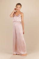 tom Silk powder wide-leg pants