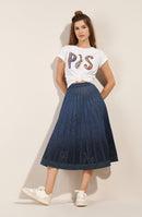 jael jeans Long denim skirt by Pain de Sucre