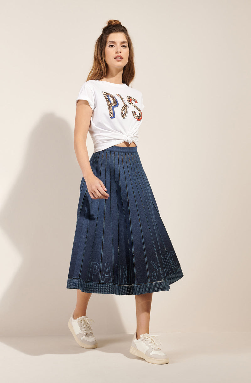 jael jeans Long denim skirt by Pain de Sucre