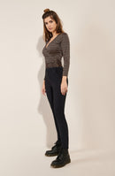 zaze black High-waisted pants