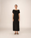 Vestido Midi Peace - Antracita