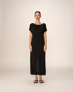 Vestido Midi Peace - Antracita
