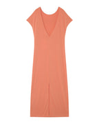 Peace Midi Dress - Peach