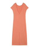 Peach Peace Midi Dress