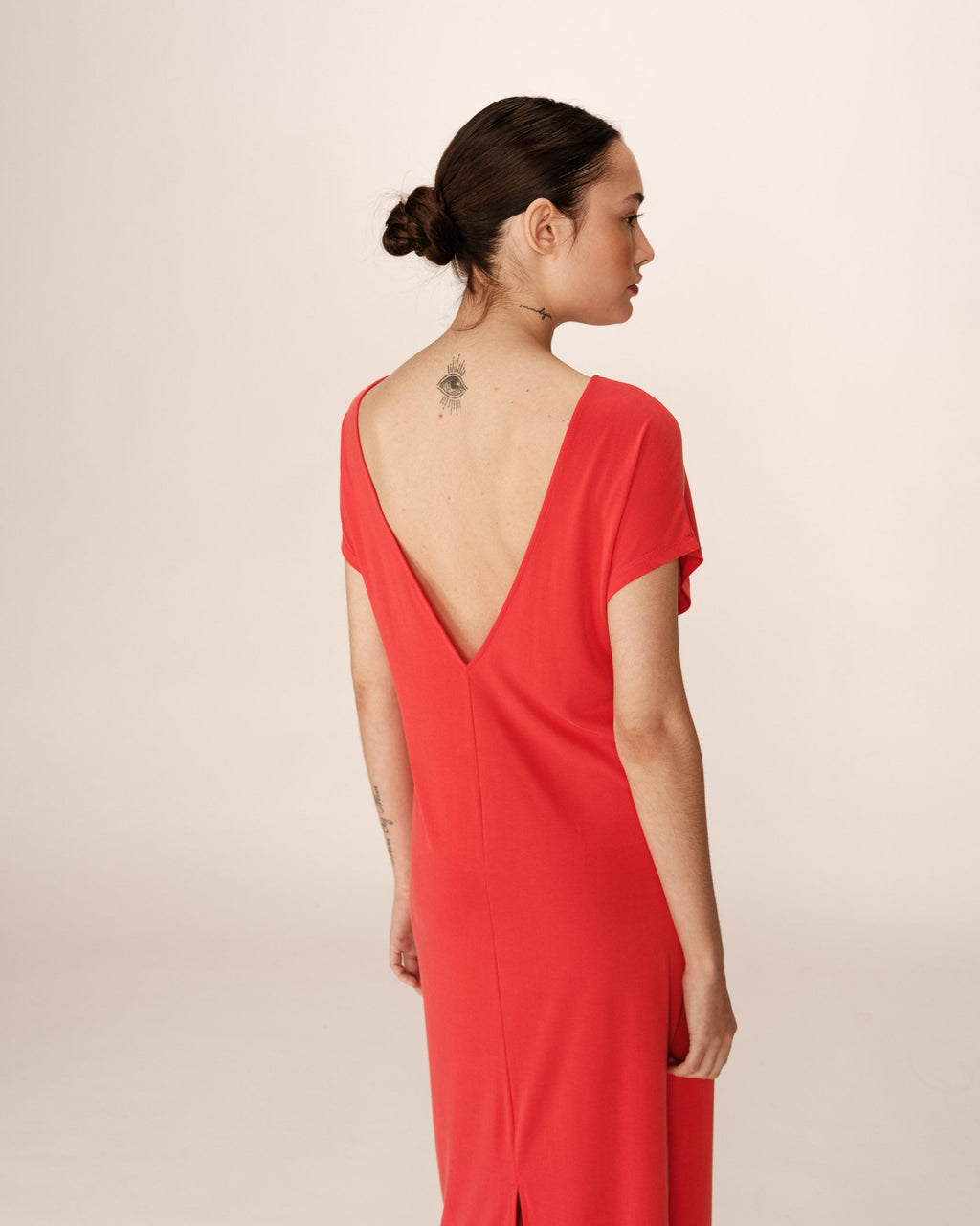 Vestido Midi Peace - Rojo