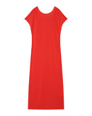 Vestido midi Paz - Rojo