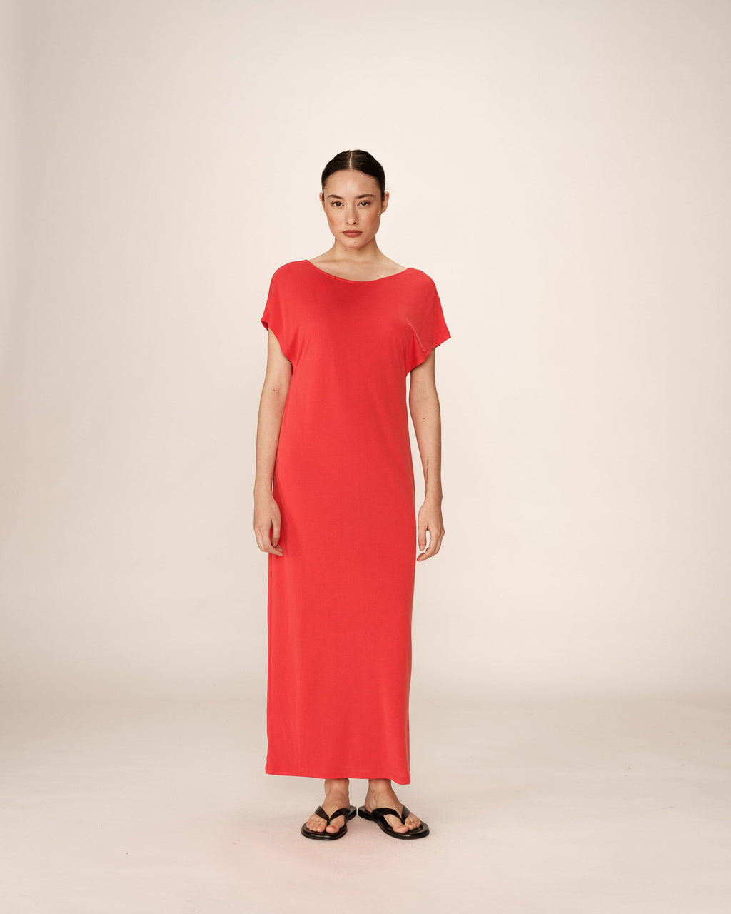 Vestido Midi Peace - Rojo
