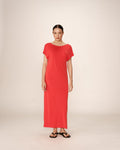 Vestido Midi Peace - Rojo
