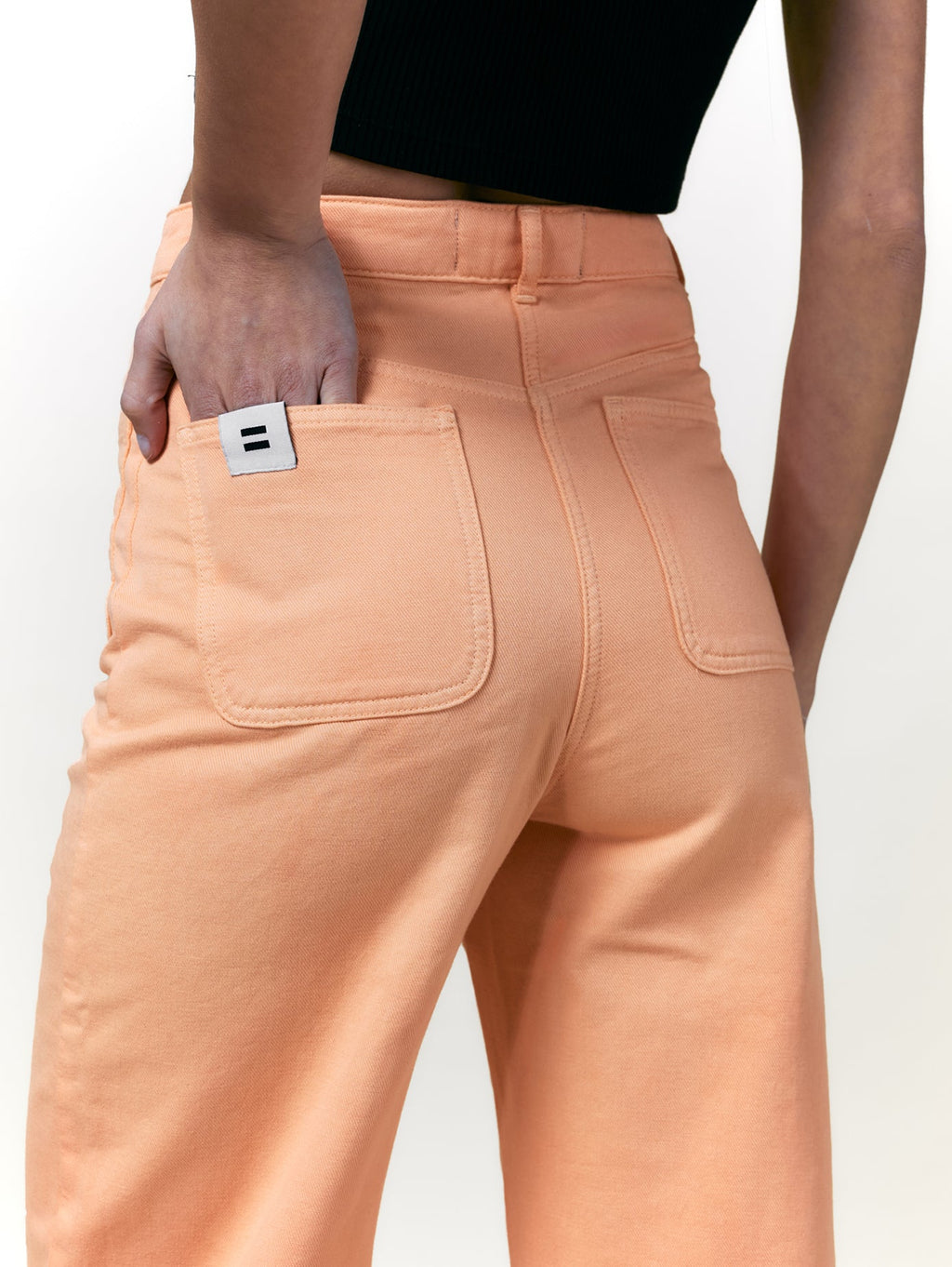 Pantalon Jane Toile Pêche