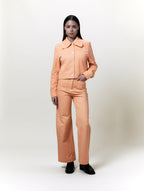 Pantalon Jane Toile Pêche