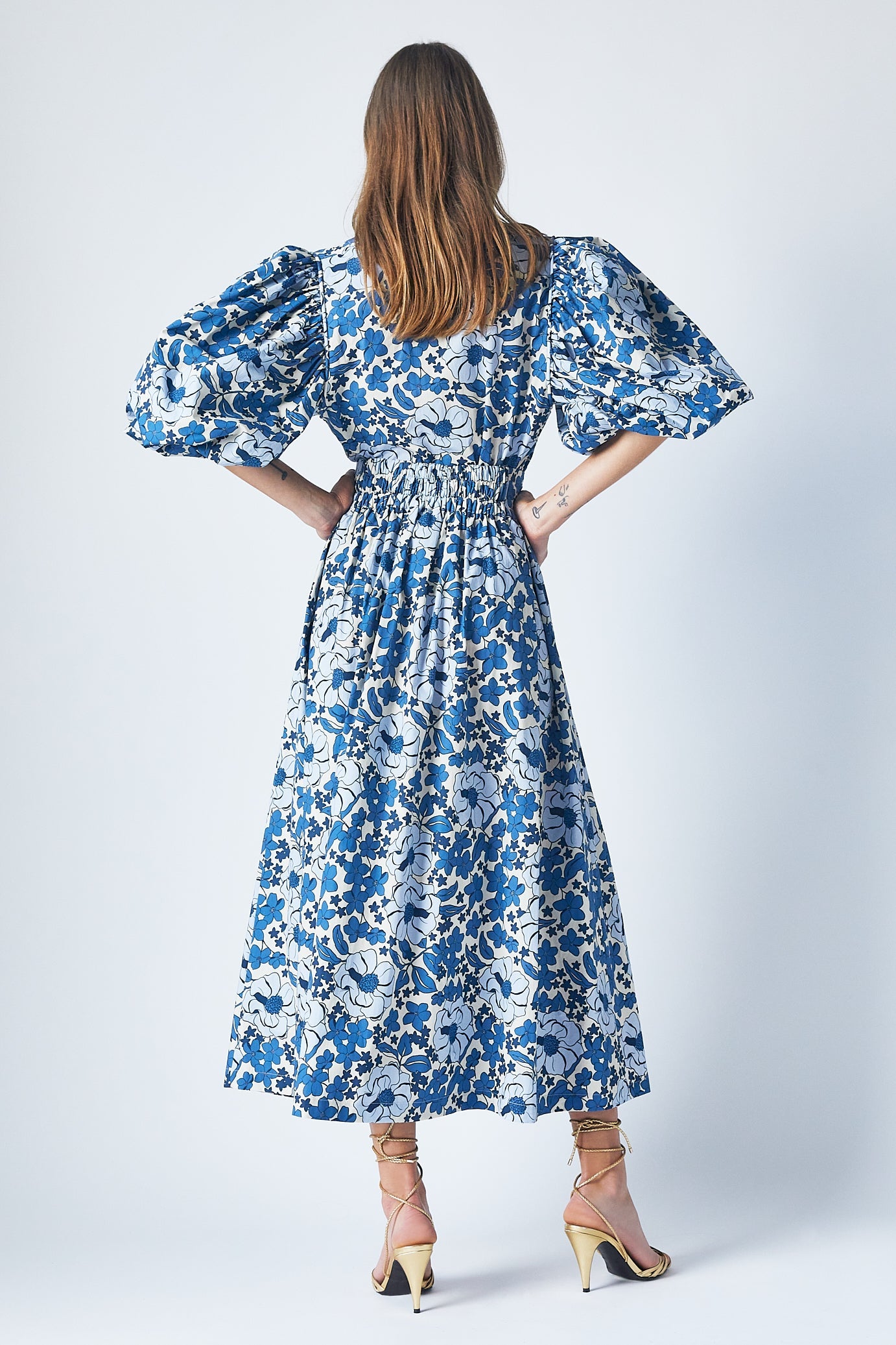 Top Peggy - Blue Bloom - Mujer