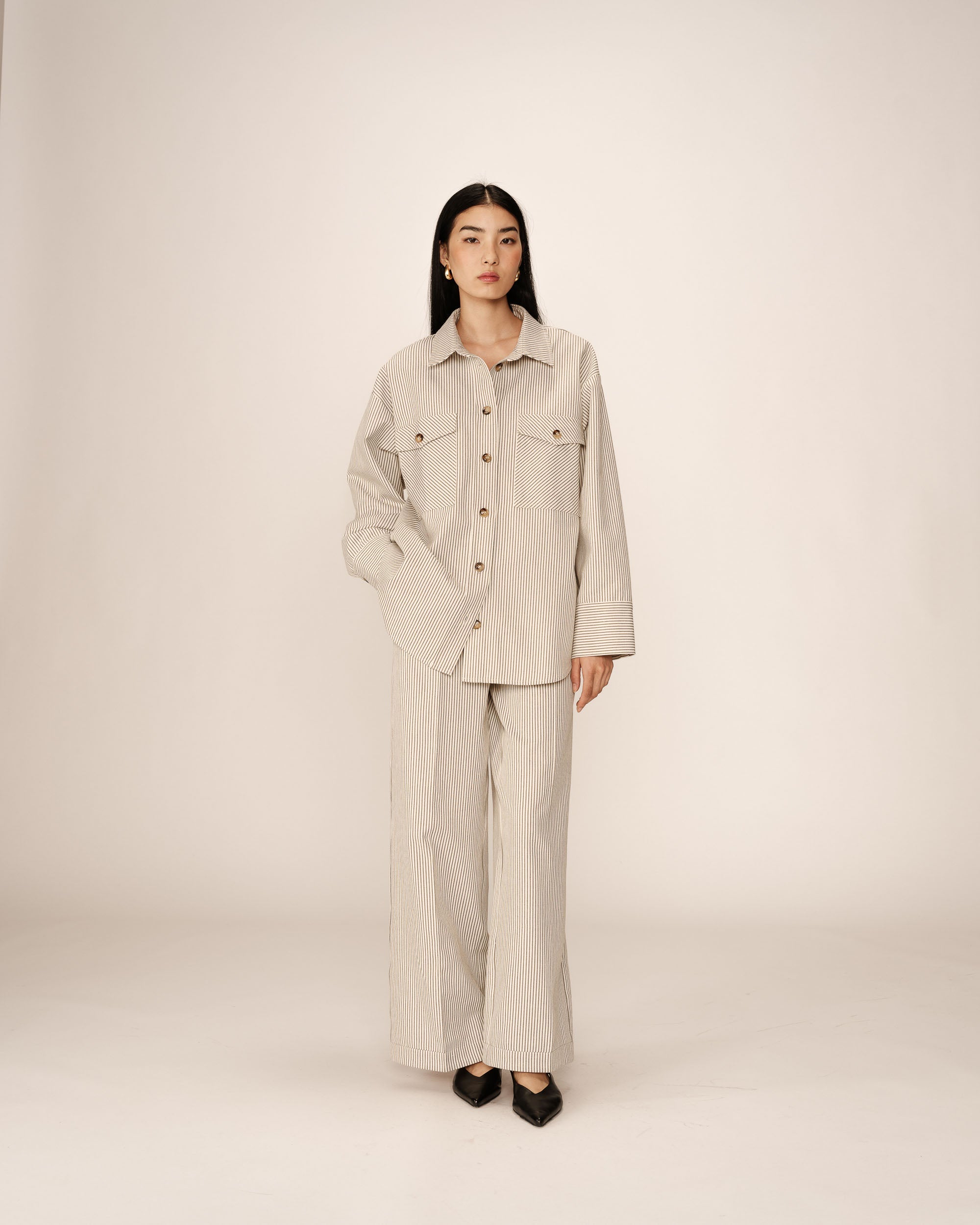 Camisa Peggy - Crudo