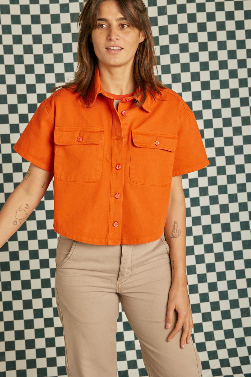 Chemise Pelouse - Orange