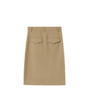 Pencil Skirt - Beige