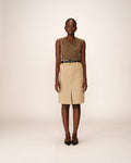 Pencil Skirt - Beige