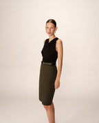 Pencil Skirt - Khaki