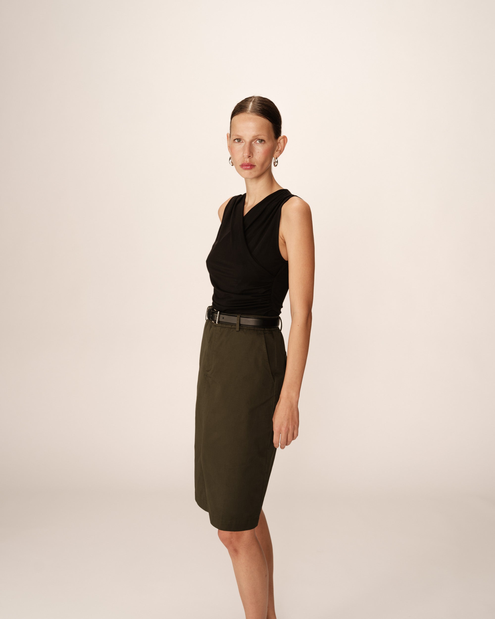 Pencil Skirt - Khaki