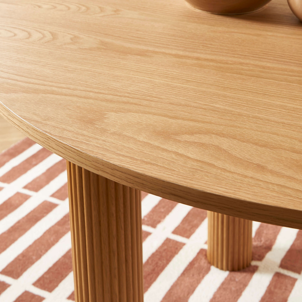 Penelope - Table De Séjour - Placage Chêne