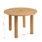 Penelope - Table De Séjour - Placage Chêne