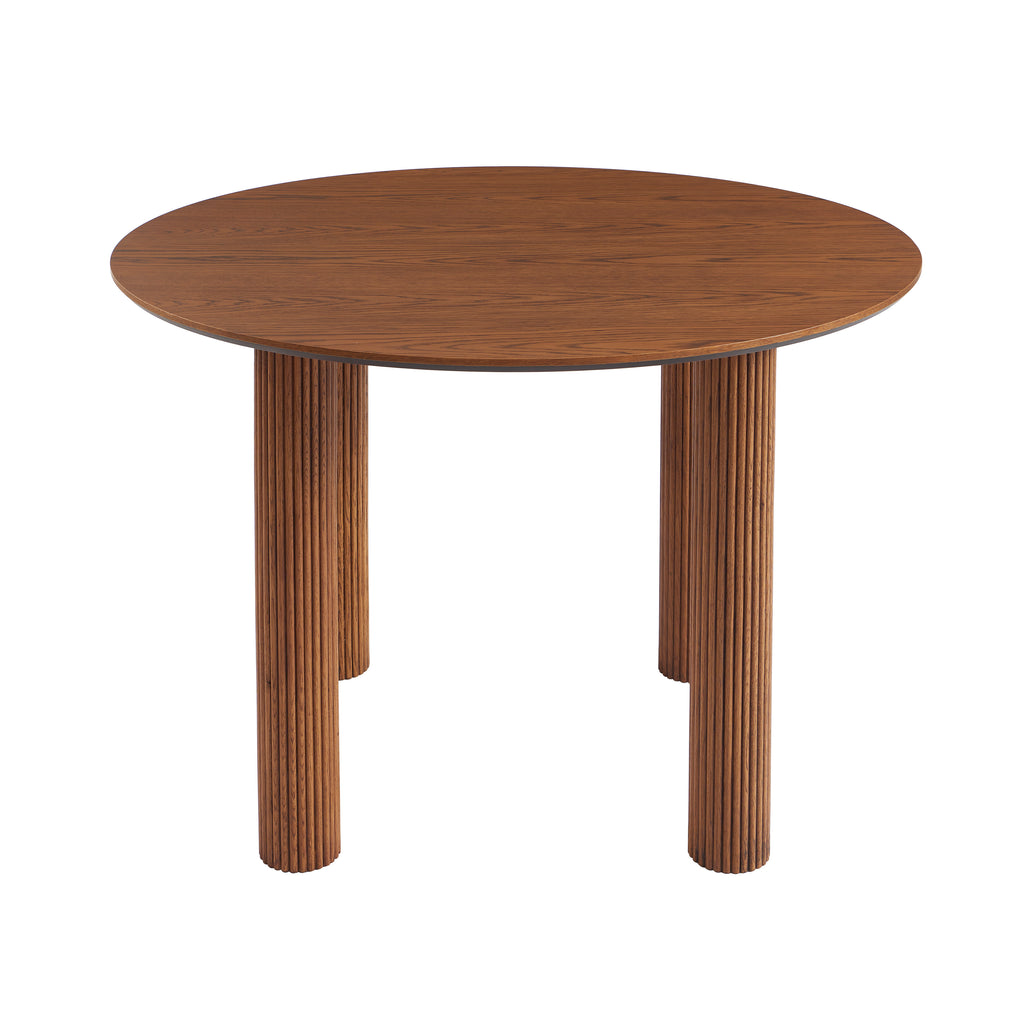 Penelope - Table De Séjour - Placage Chêne - Noyer