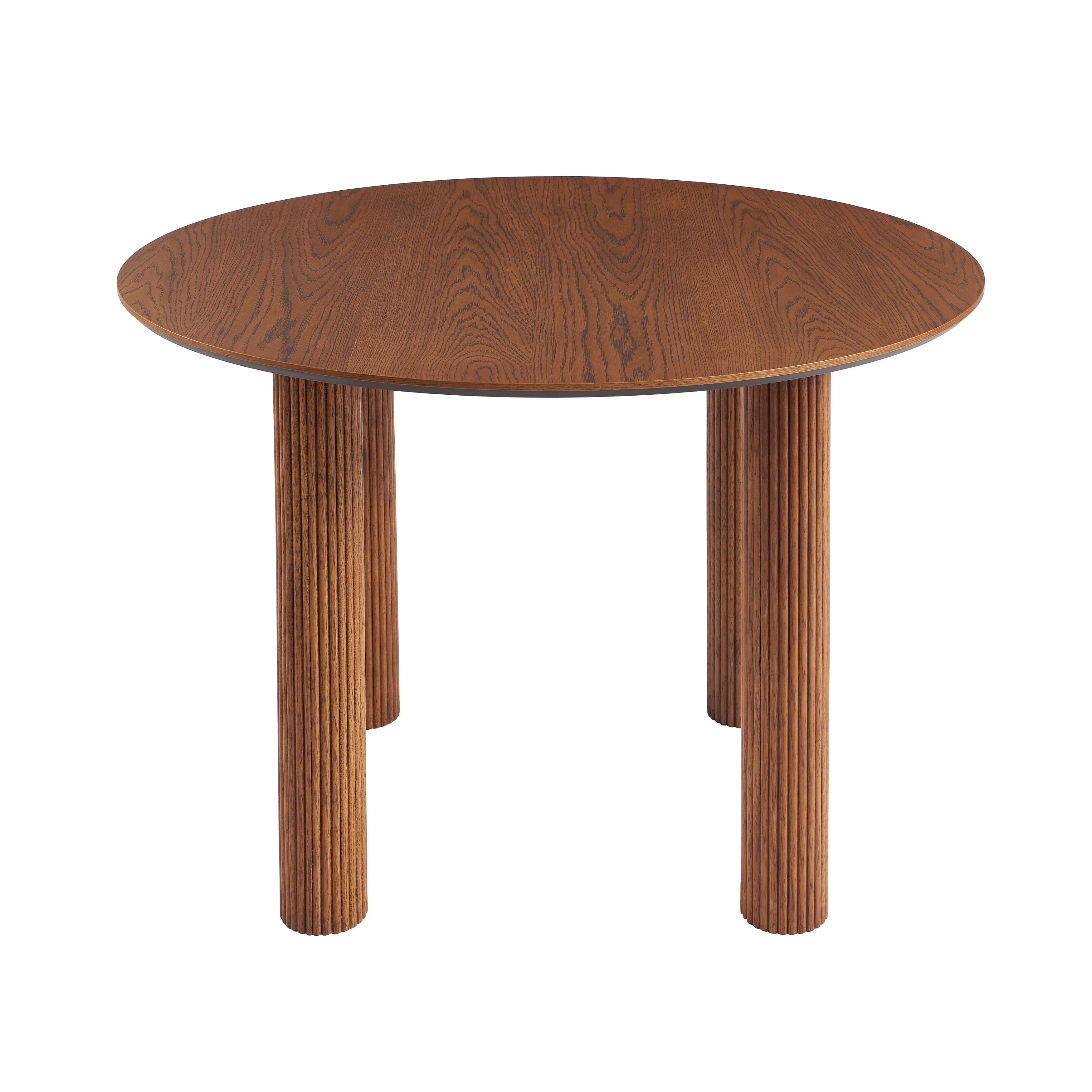 Penelope - Table De Séjour - Placage Chêne - Noyer
