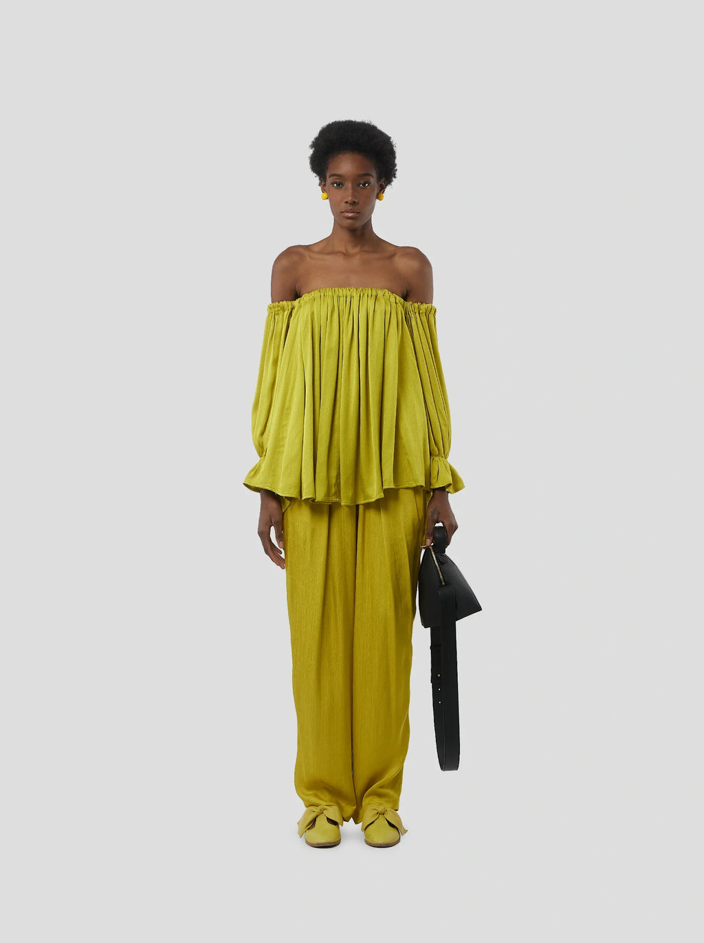 Sakis Trousers in Marsala Sulphur