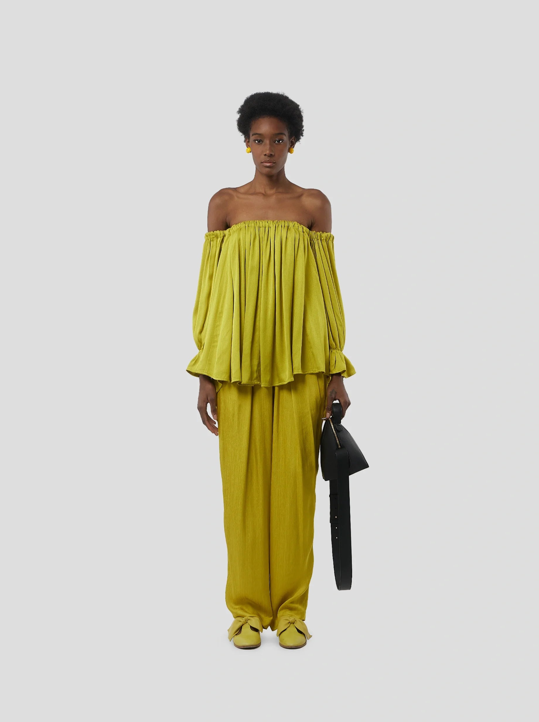 Sakis Trousers in Marsala Sulphur