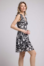 Robe Courte Sans Manche - Noir