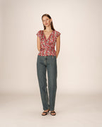 Penny Blouse - Red