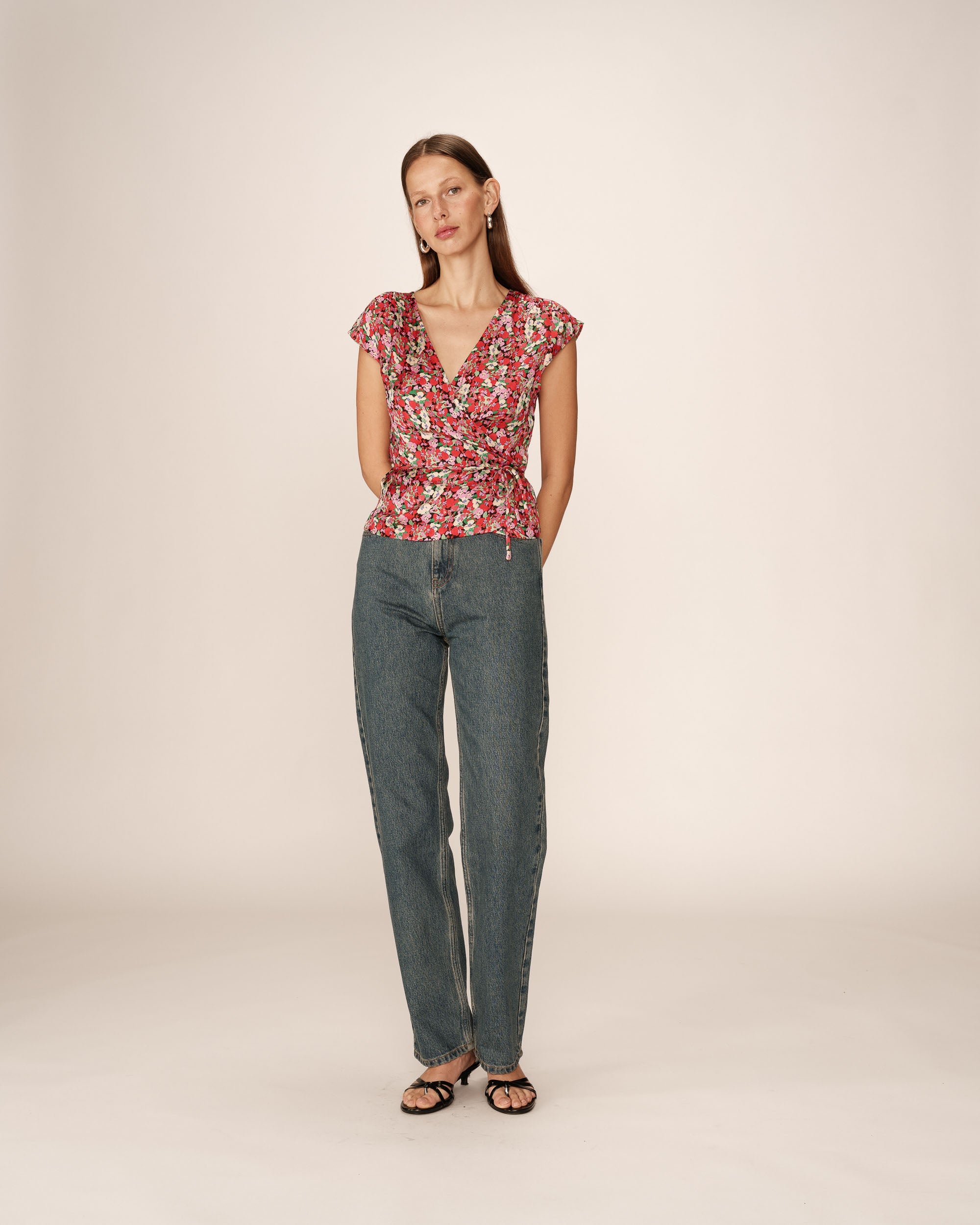 Penny Blouse - Red