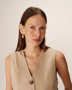 Penn Waistcoat - Beige